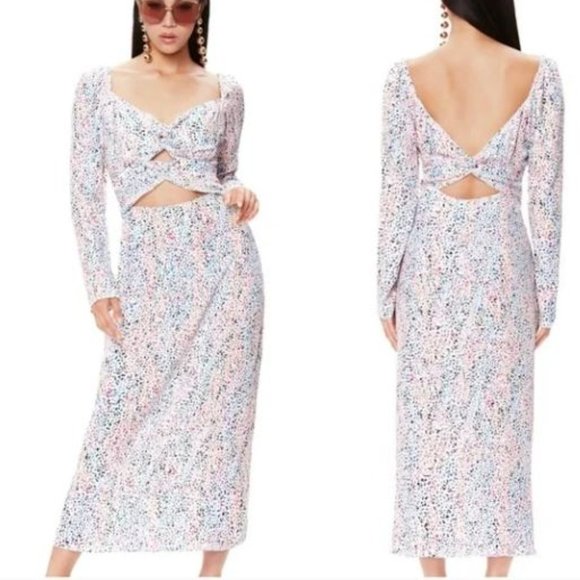 AFRM Cut-out Color Splash Dres - Picture 2 of 9